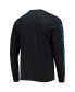 Фото #4 товара Men's '47 Black Carolina Panthers Franklin Long Sleeve T-shirt