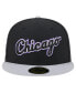 Фото #2 товара Men's Black Chicago White Sox Retro Spring Training 59FIFTY Fitted Hat