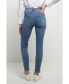 Фото #2 товара Women's Midi Waist Skinny Ankle Jeans