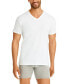 ფოტო #2 პროდუქტის Men's Ultimate 6pk. V-Neck Undershirts