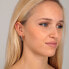 Фото #2 товара Minimalist earrings with clear zircons Scintille SAQF28