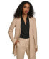 Фото #1 товара Women's Linen-Blend Topper Jacket