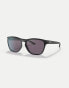 Oakley manorburn square sunglasses in black with grey lens in matte black