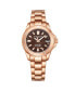 ფოტო #1 პროდუქტის Women's Rose Gold Stainless Steel Bracelet Watch 32mm