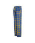 ფოტო #2 პროდუქტის Women's Royal, Gold Los Angeles Rams Arctic T-shirt and Flannel Pants Sleep Set