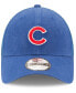 ფოტო #4 პროდუქტის Men's Royal Chicago Cubs Trucker 9Forty Adjustable Snapback Hat