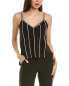 Gracia Pearl Detailed V-Neck Tank Women's