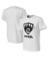 Men's NBA x Naturel White Brooklyn Nets No Caller ID T-shirt