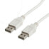 Фото #1 товара VALUE USB 2.0 Cable - A - A - M/M 1.8 m - 1.8 m - USB A - USB A - Male/Male - 480 Mbit/s - White