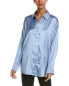 Фото #1 товара Блуза Chaser Silky Blue Xs Femme