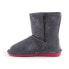 Фото #4 товара BearPaw Emma Toddler Zipper Jr 608TZ-903 Charcoal Pomberry winter shoes