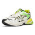 Фото #2 товара Puma Velophasis Technisch Lace Up Mens White Sneakers Casual Shoes 39093209