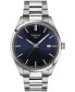 ფოტო #1 პროდუქტის Men's Swiss PR 100 Stainless Steel Bracelet Watch 40mm