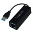 LogiLink UA0184 - Black - Adapter - Digital, Network