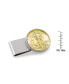 ფოტო #2 პროდუქტის Men's Gold-Layered Silver Walking Liberty Half Dollar Stainless Steel Coin Money Clip