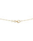 ფოტო #7 პროდუქტის Diamond Pisces Constellation 18" Pendant Necklace (1/20 ct. tw) in 10k Yellow Gold, Created for Macy's