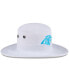 Фото #3 товара Men's White Carolina Panthers 2024 NFL Training Camp Panama Bucket Hat