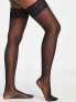 Фото #1 товара ASOS DESIGN 15 denier lace top stockings in black