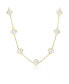 Фото #1 товара The Lovery small Mother of Pearl Clover Necklace