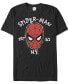 Фото #1 товара Marvel Men's Comic Collection Spider-Man Established In 1962 Short Sleeve T-Shirt