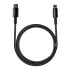 Фото #3 товара Kabel przewód do iPhone USB-C - Lightning szybkie ładowanie 20W 1m - cały czarny