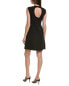 Фото #2 товара Lafayette 148 New York Petite Wool & Silk-Blend Shift Dress Women's