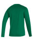 Фото #4 товара Men's Kelly Green Dallas Stars Dassler Aeroready Creator Long Sleeve T-shirt