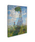 Фото #2 товара Claude Monet 'Woman With a Parasol 1875' Canvas Art - 32" x 24"