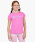 ფოტო #1 პროდუქტის Big Girls Classic Script Logo T-shirt