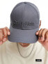 Фото #5 товара Calvin Klein embroidered baseball cap in charcoal