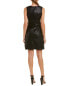 Фото #3 товара Tart Women's Tart faux Leather Vela Sheath Dress Sz. Small (Black) 151331