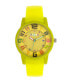 Unisex Festival Lime Silicone Strap Watch 41mm