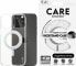 PanzerGlass CARE by PanzerGlass Kickstand Case iPhone 15 Plus 6,7" MagSafe srebrny/silver 1416