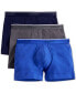 Фото #1 товара Men's Cotton Stretch Boxer Briefs 3-Pack