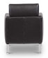 Фото #4 товара Darrium 27" Leather Club Chair, Created for Macy's