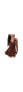 Women's Brown Plunging Wide Leg Jersey Romper