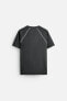 CONTRAST SLIM FIT T-SHIRT