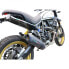 GPR EXHAUST SYSTEMS Furore Evo4 Nero Ducati ScramblER 800 Icon/Icon Dark 21-22 Ref:E5.D.137.2.CAT.FUNE Homologated Oval Muffler