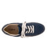 Фото #8 товара Trotters Adore T2117-400 Womens Blue Wide Leather Lifestyle Sneakers Shoes