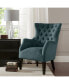Hannah Button Tufted Wing Accent Chair