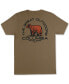 Фото #1 товара Men's Great Outdoors Bear Graphic T-Shirt