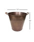 Фото #2 товара Famrhouse Collection Tin Bucket, Antique Copper