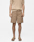 ფოტო #1 პროდუქტის Men's Drawstring Bermuda Shorts