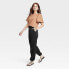 Фото #2 товара Women's High-Rise Parachute Pants - A New Day Black 16