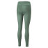 Фото #4 товара Puma T7 High Waisted Shiny Leggings Womens Green Athletic Casual 53622625