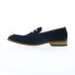 Фото #3 товара La Milano A11575 Mens Blue Suede Slip On Loafers & Slip Ons Casual Shoes 7.5