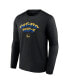 Фото #3 товара Men's Golden State Warriors Japanese Heritage Long Sleeve T-shirt