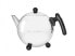 Bredemeijer Group Bredemeijer Bella Ronde - Single teapot - 1200 ml - Black,Stainless steel - Stainless steel
