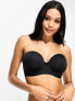 Ivory Rose Fuller Bust strapless bra in black