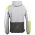 Фото #3 товара Diadora Bright Be One Full Zip Running Jacket Mens Grey Casual Athletic Outerwea